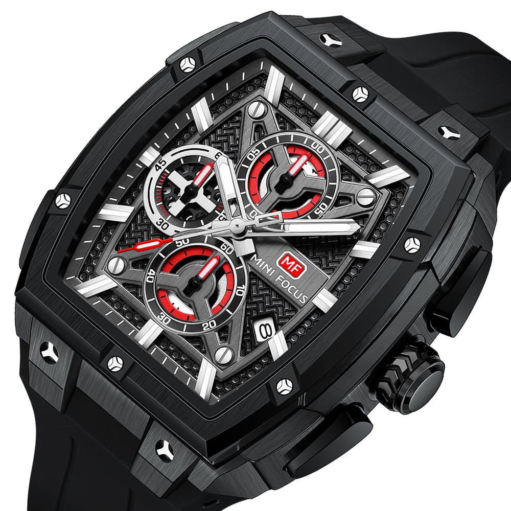 Mini Focus Men's Chrono Watch MF0602G-05 | Watches Prime Mini Focus Men's Chrono Watch MF0602G-05 | Watches Prime