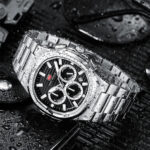 Mini Focus Men's Silver Watch MF0610G-01 | Watches Prime Mini Focus Men's Silver Watch MF0610G-01 | Watches Prime