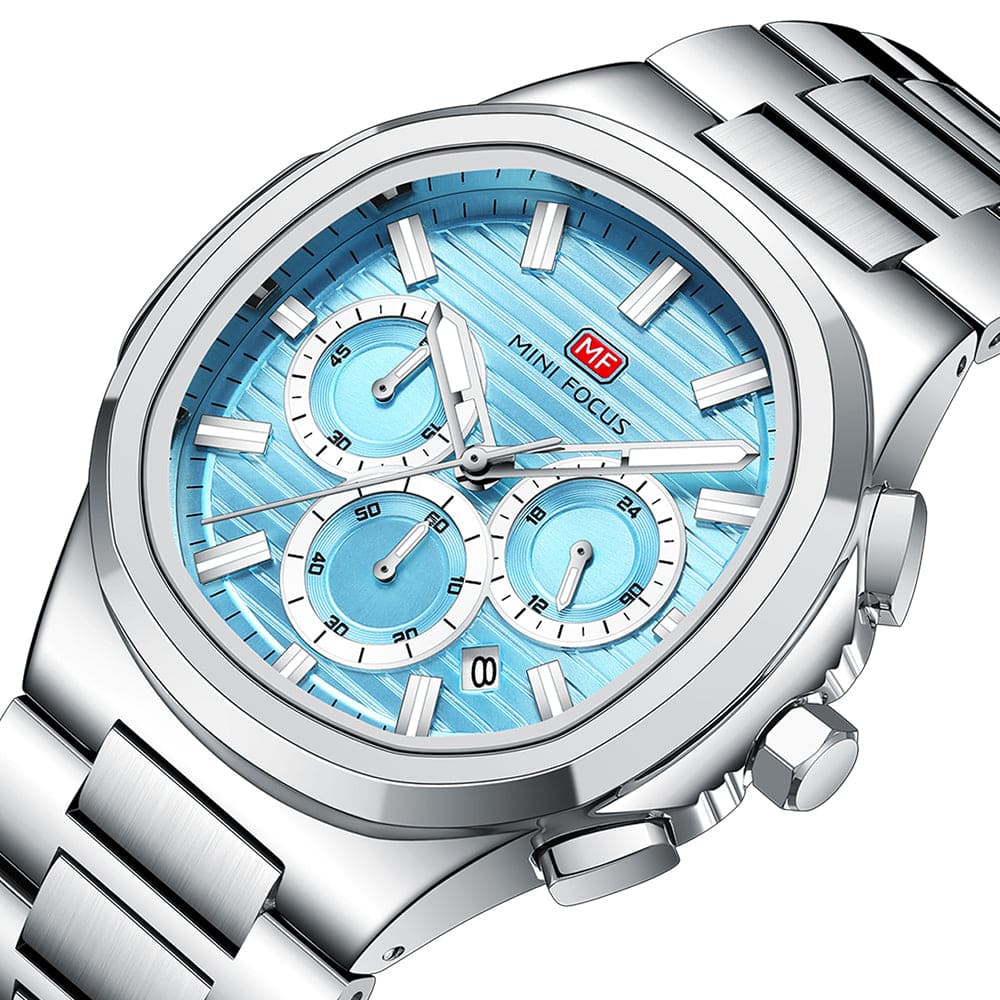 Mini Focus Men's Chrono Watch MF0610G-04 | Watches Prime Mini Focus Men's Chrono Watch MF0610G-04 | Watches Prime