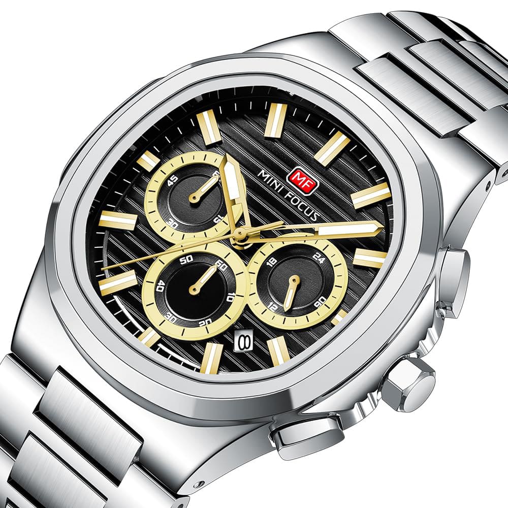 Mini Focus Men's Chronograph MF0610G-07 | Watches Prime Mini Focus Men's Chronograph MF0610G-07 | Watches Prime