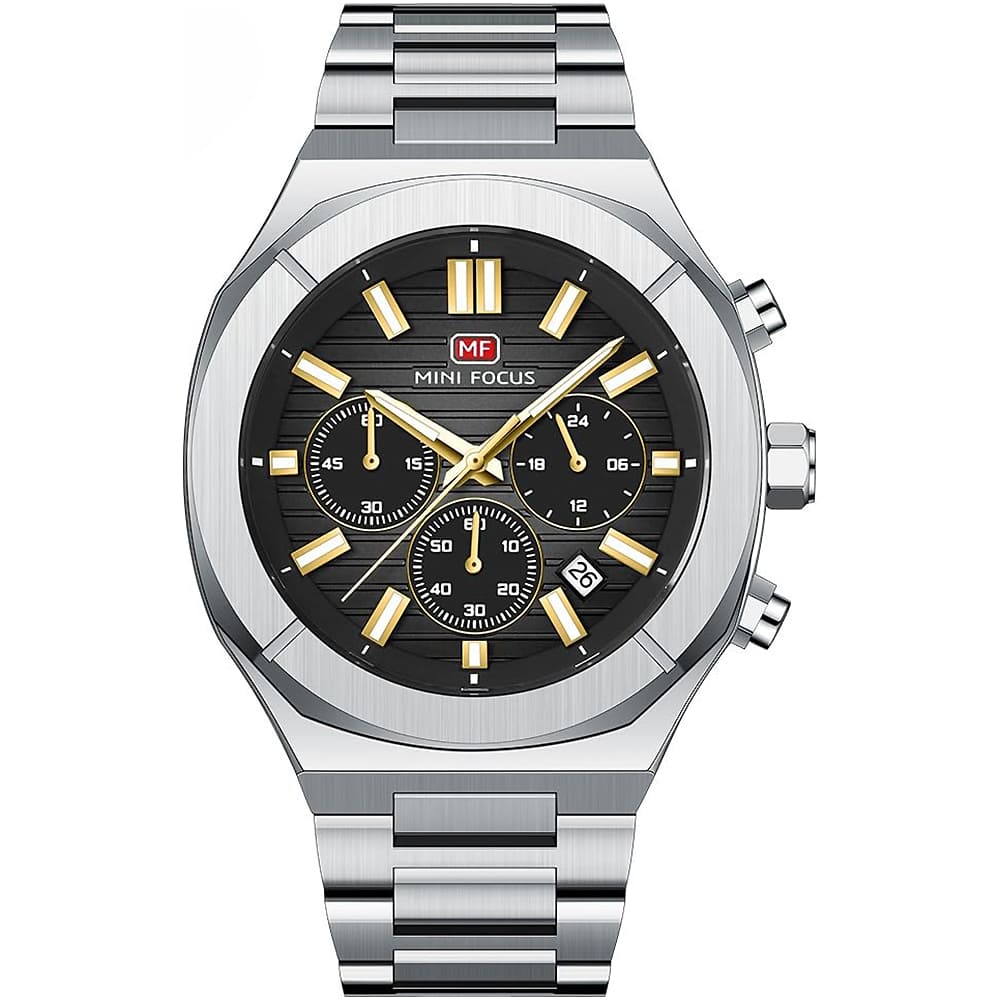 Mini Focus Men's Chronograph MF0612G-04 | Watches Prime Mini Focus Men's Chronograph MF0612G-04 | Watches Prime