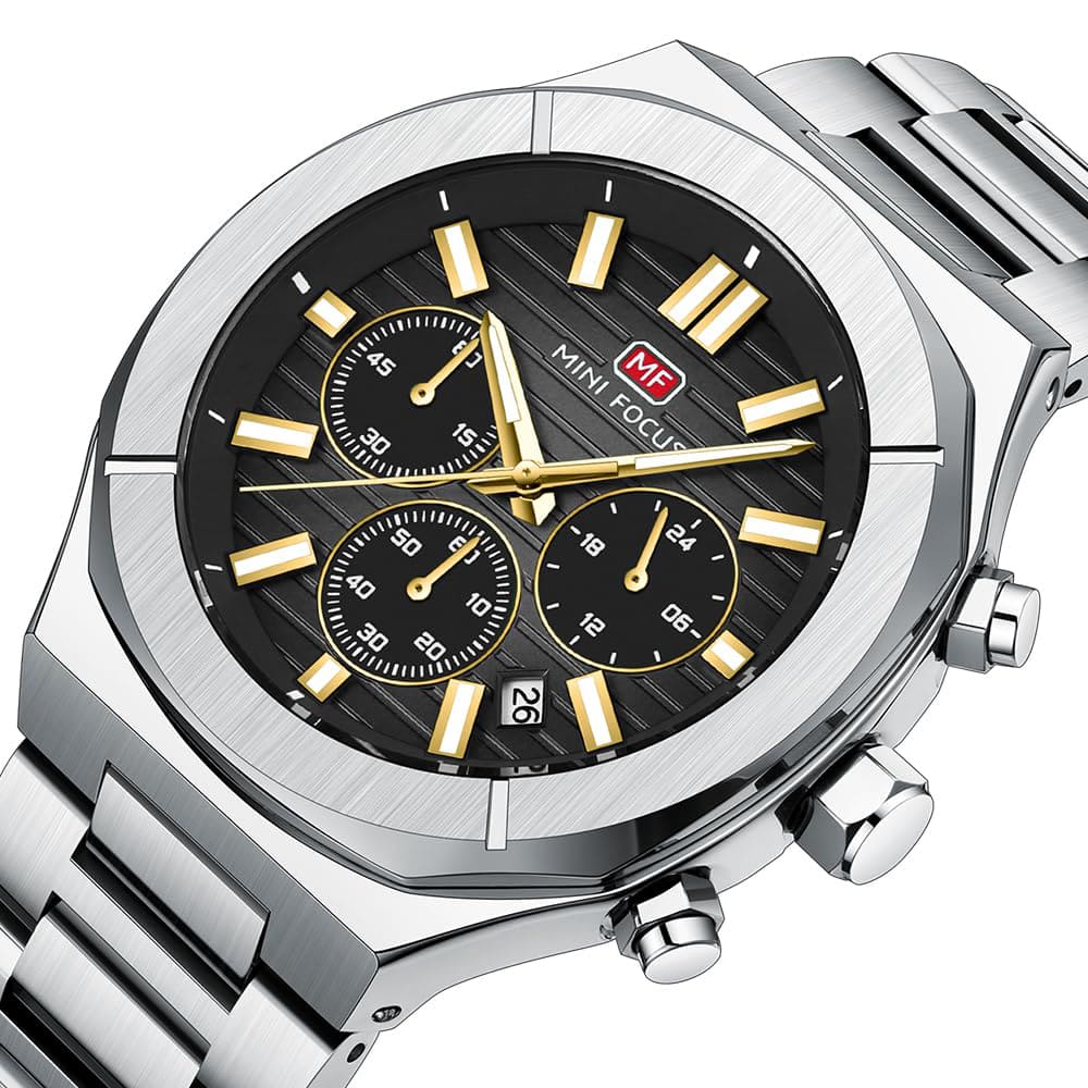 Mini Focus Men's Chronograph MF0612G-04 | Watches Prime Mini Focus Men's Chronograph MF0612G-04 | Watches Prime