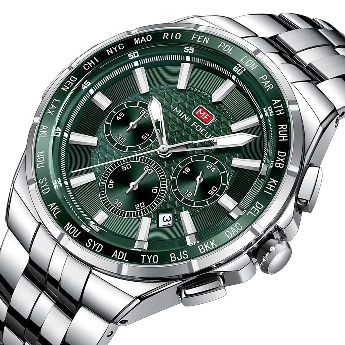 Mini Focus Men's Chronograph Watch MF0613G | Watches Prime Mini Focus Men's Chronograph Watch MF0613G | Watches Prime