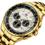 Mini Focus Men's Gold Watch MF0613G-04 | Watches Prime Mini Focus Men's Gold Watch MF0613G-04 | Watches Prime