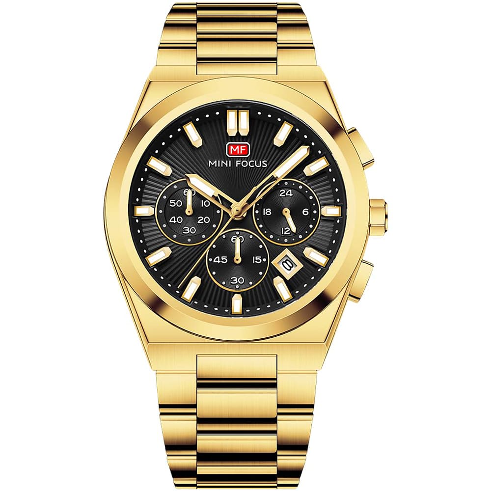 Mini Focus Men's Gold Watch MF0614G-05 | Watches Prime Mini Focus Men's Gold Watch MF0614G-05 | Watches Prime