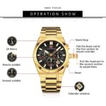 Mini Focus Men's Gold Watch MF0614G-05 | Watches Prime Mini Focus Men's Gold Watch MF0614G-05 | Watches Prime