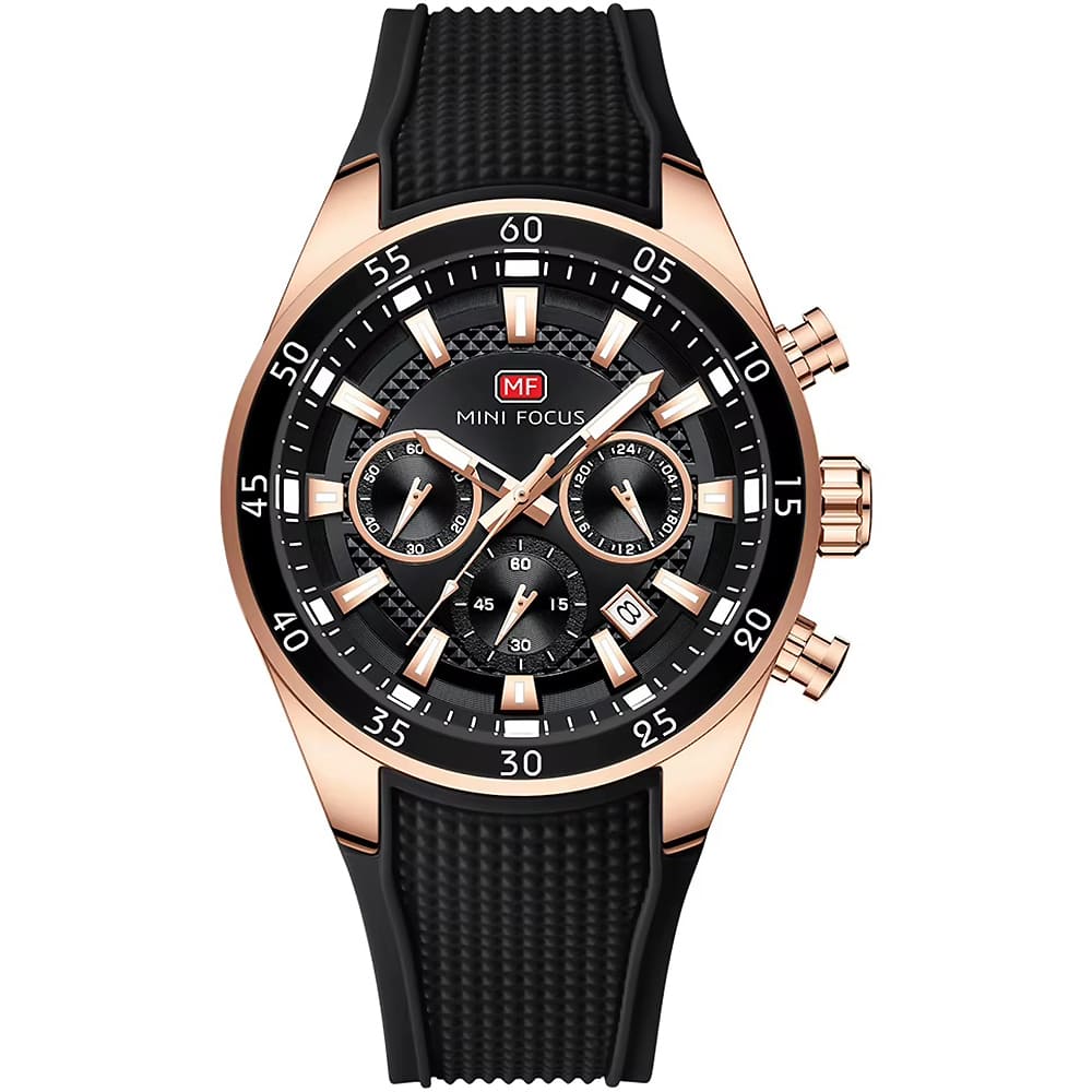 Mini Focus Men's Chrono MF0627G-03 | Watches Prime Mini Focus Men's Chrono MF0627G-03 | Watches Prime