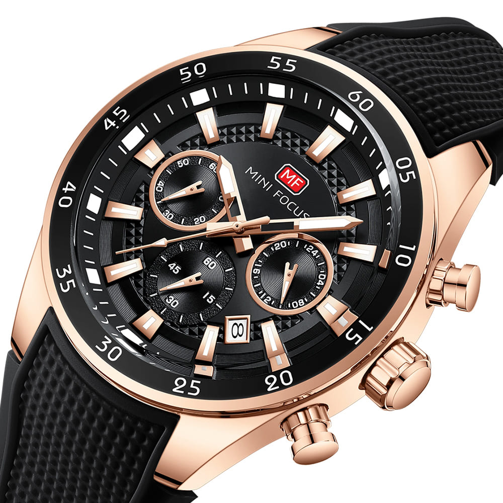Mini Focus Men's Chrono MF0627G-03 | Watches Prime Mini Focus Men's Chrono MF0627G-03 | Watches Prime